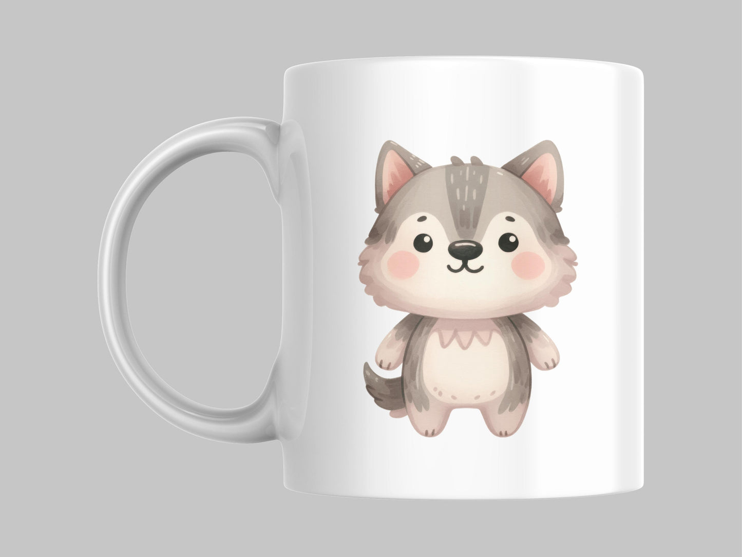 Cute Wolf Mug
