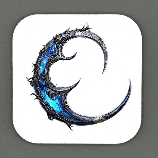 Fantasy Scythe Square Magnets