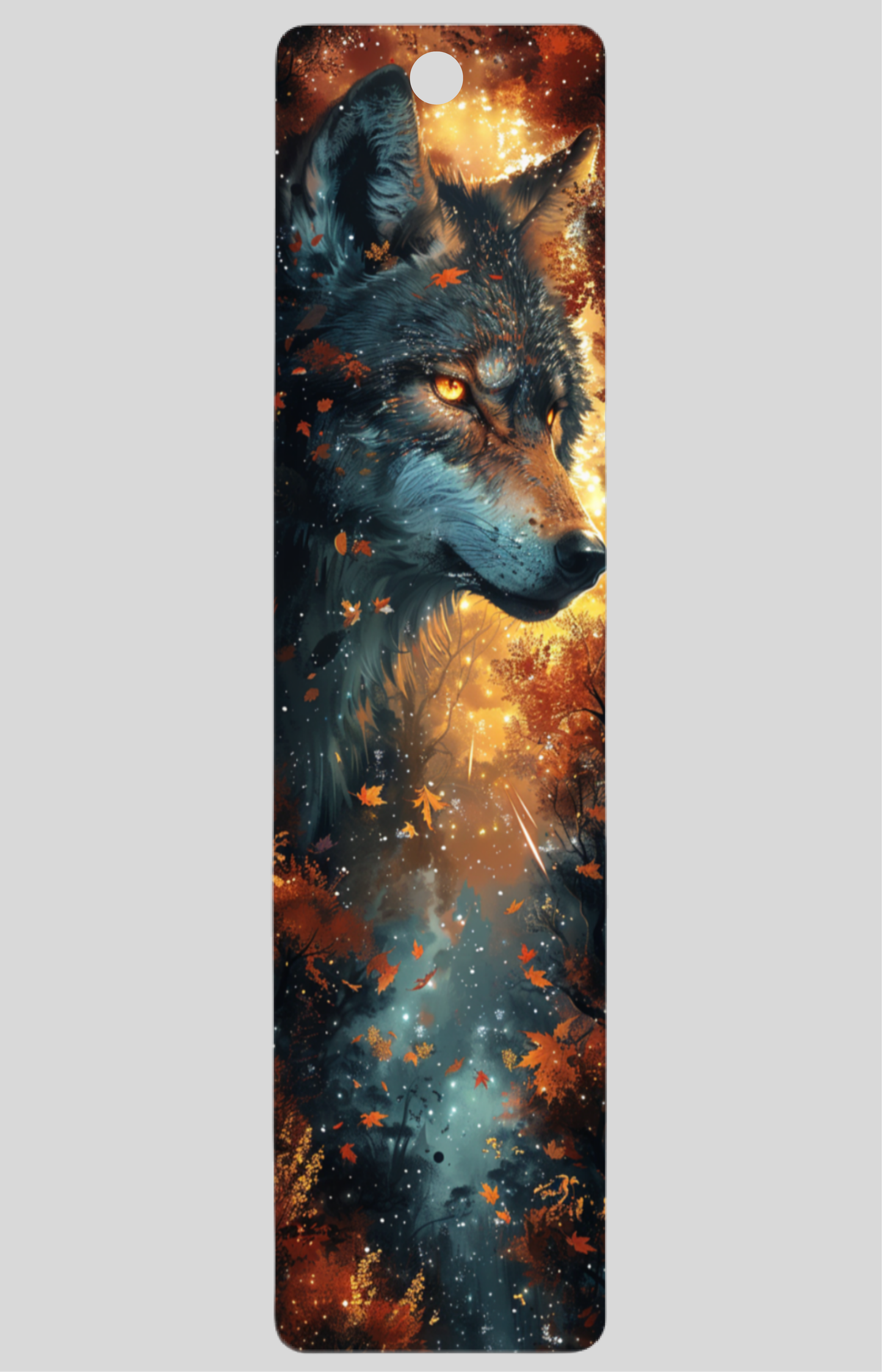 Midnight Wolf Bookmark