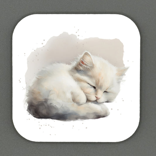 Adorable Kitten Square Magnets
