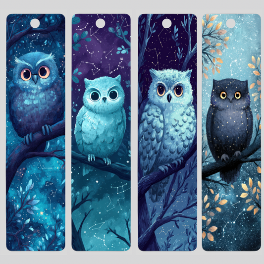 Starlit Owl Bookmark
