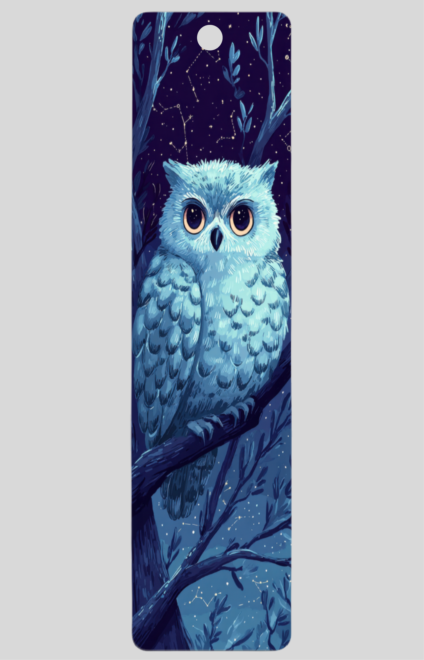 Starlit Owl Bookmark